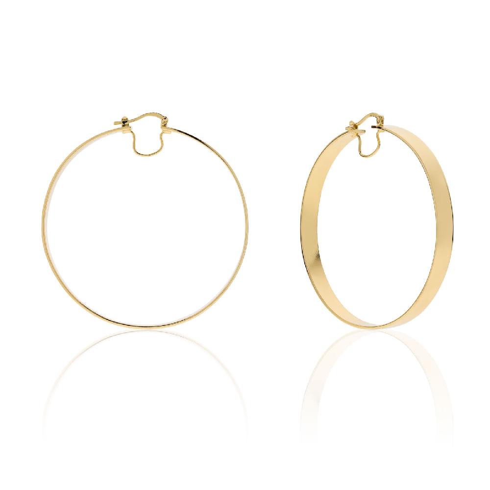 Unoaerre Orecchini a cerchio dorati | UNOAERRE Gioielli