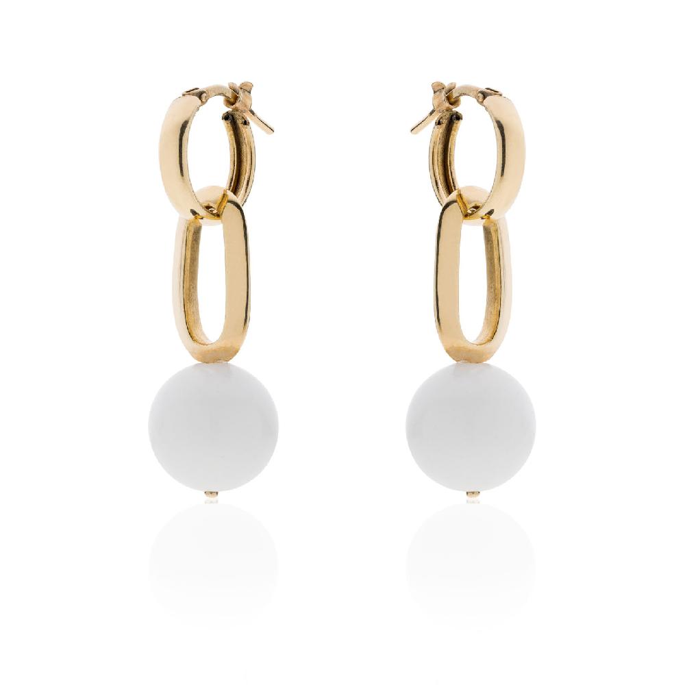Unoaerre Orecchini con perla bianca | UNOAERRE Gioielli