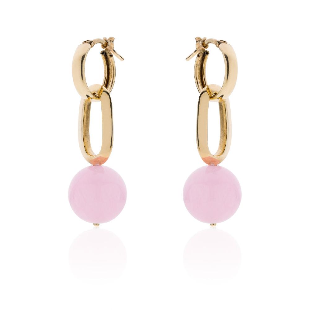 Unoaerre Orecchini con perla rosa | UNOAERRE Gioielli