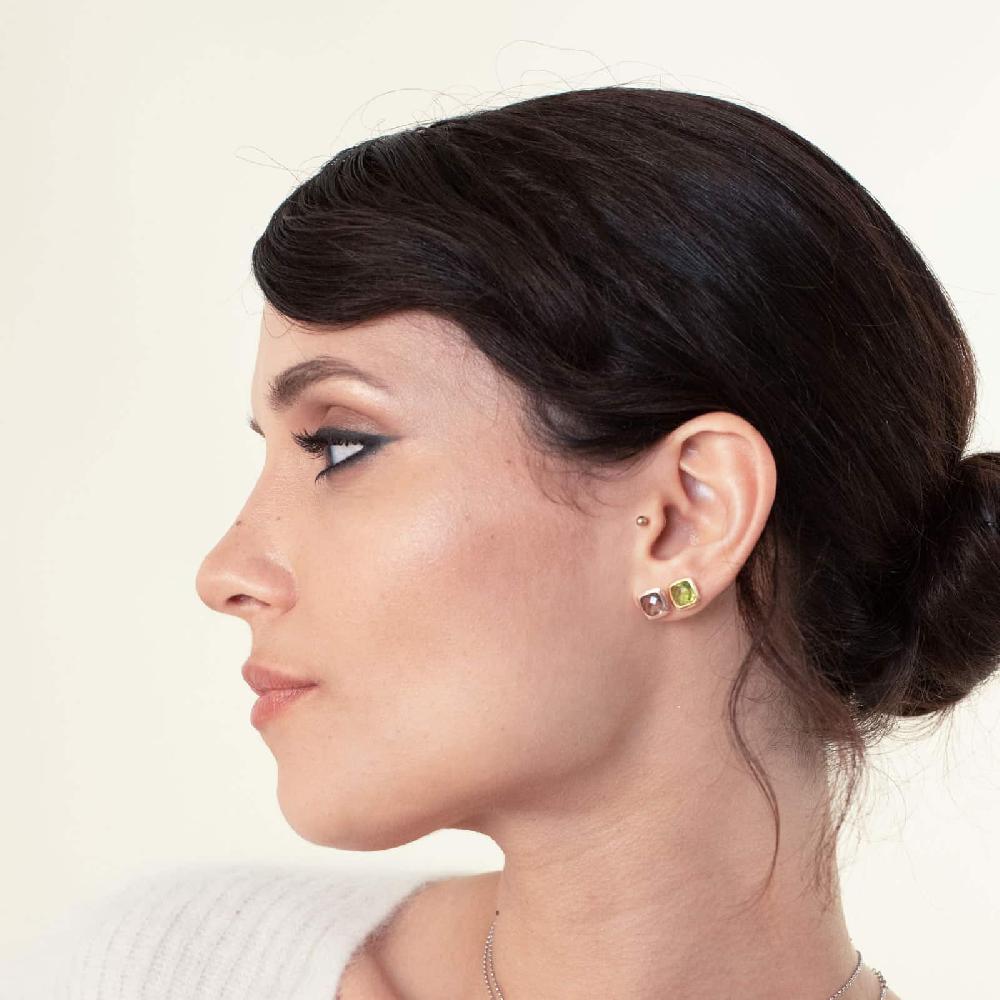 Unoaerre Orecchini Donna Unoaerre In Argento E Cristallo Ametista | UNOAERRE Gioielli