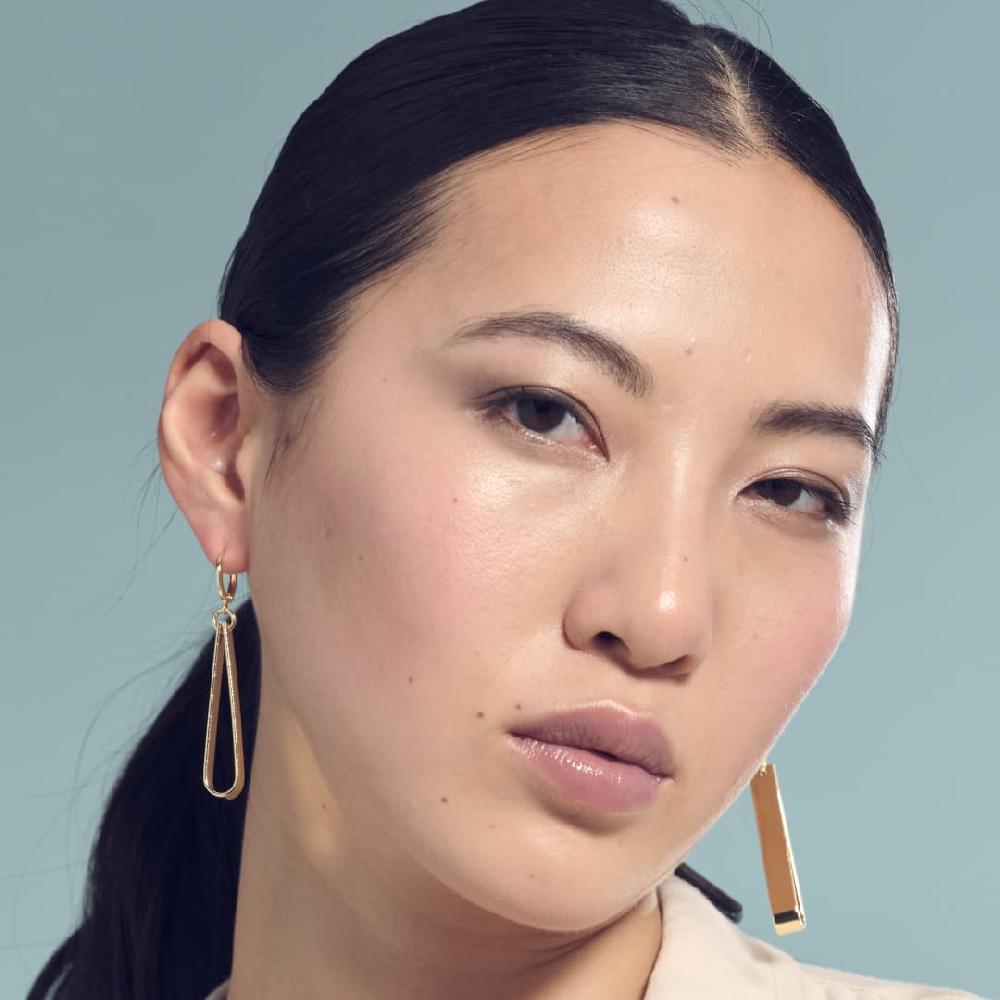 Unoaerre Orecchini Dorati Pendenti | UNOAERRE Gioielli