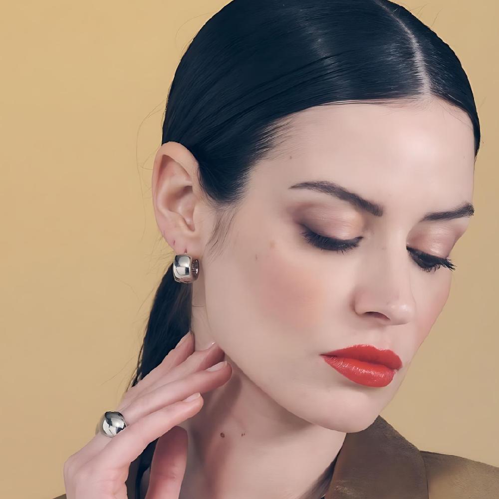 Unoaerre Orecchini In Argento A Cerchietto | UNOAERRE Gioielli