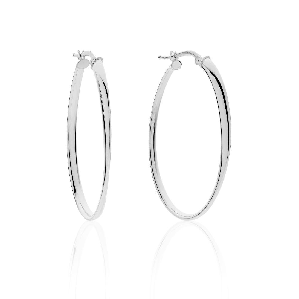 Unoaerre Orecchini in argento a cerchio | UNOAERRE Gioielli