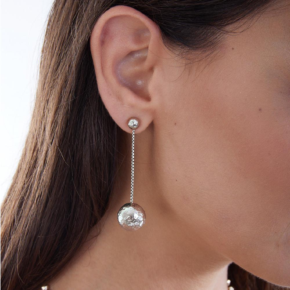 Unoaerre Orecchini In Argento Bianco 509166 | UNOAERRE Gioielli