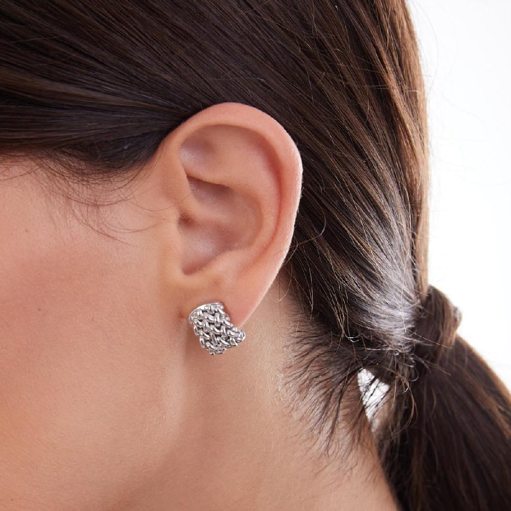 Unoaerre Orecchini In Argento Bianco 509568 | UNOAERRE Gioielli