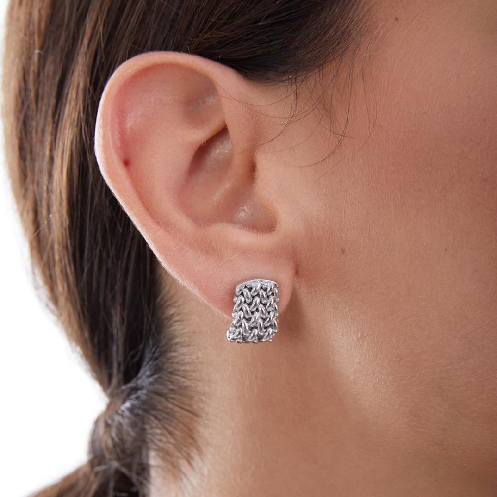 Unoaerre Orecchini In Argento Bianco 509568 | UNOAERRE Gioielli