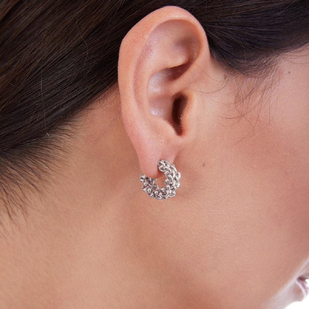 Unoaerre Orecchini In Argento Bianco 509571 | UNOAERRE Gioielli