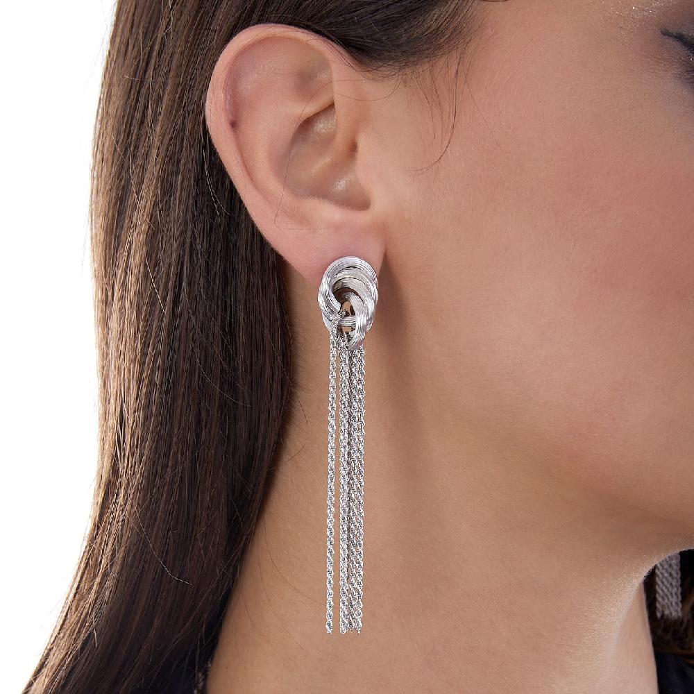 Unoaerre Orecchini In Argento Bianco 515111 | UNOAERRE Gioielli