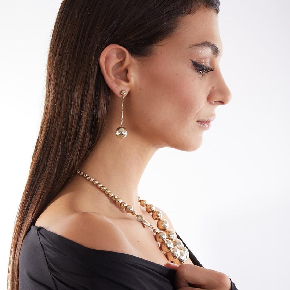 Unoaerre Orecchini In Argento Dorato 509165 | UNOAERRE Gioielli