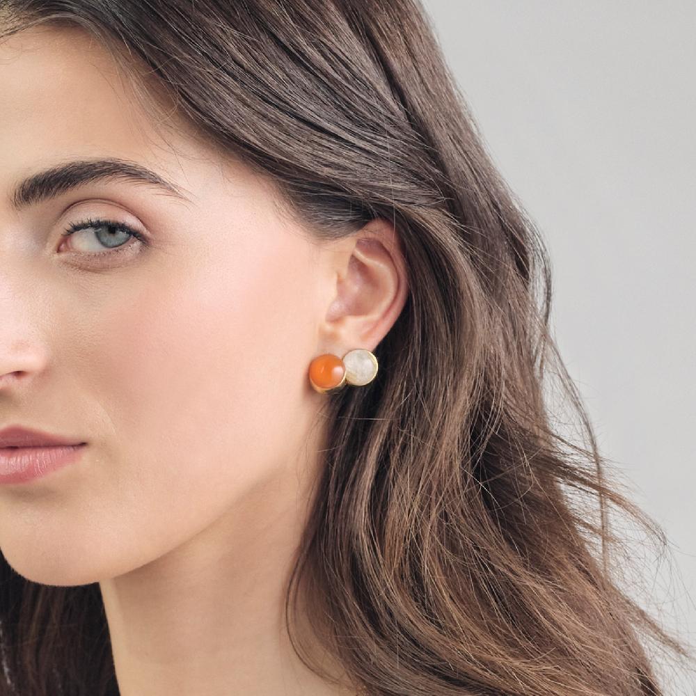 Unoaerre Orecchini In Argento E Quarzo | UNOAERRE Gioielli