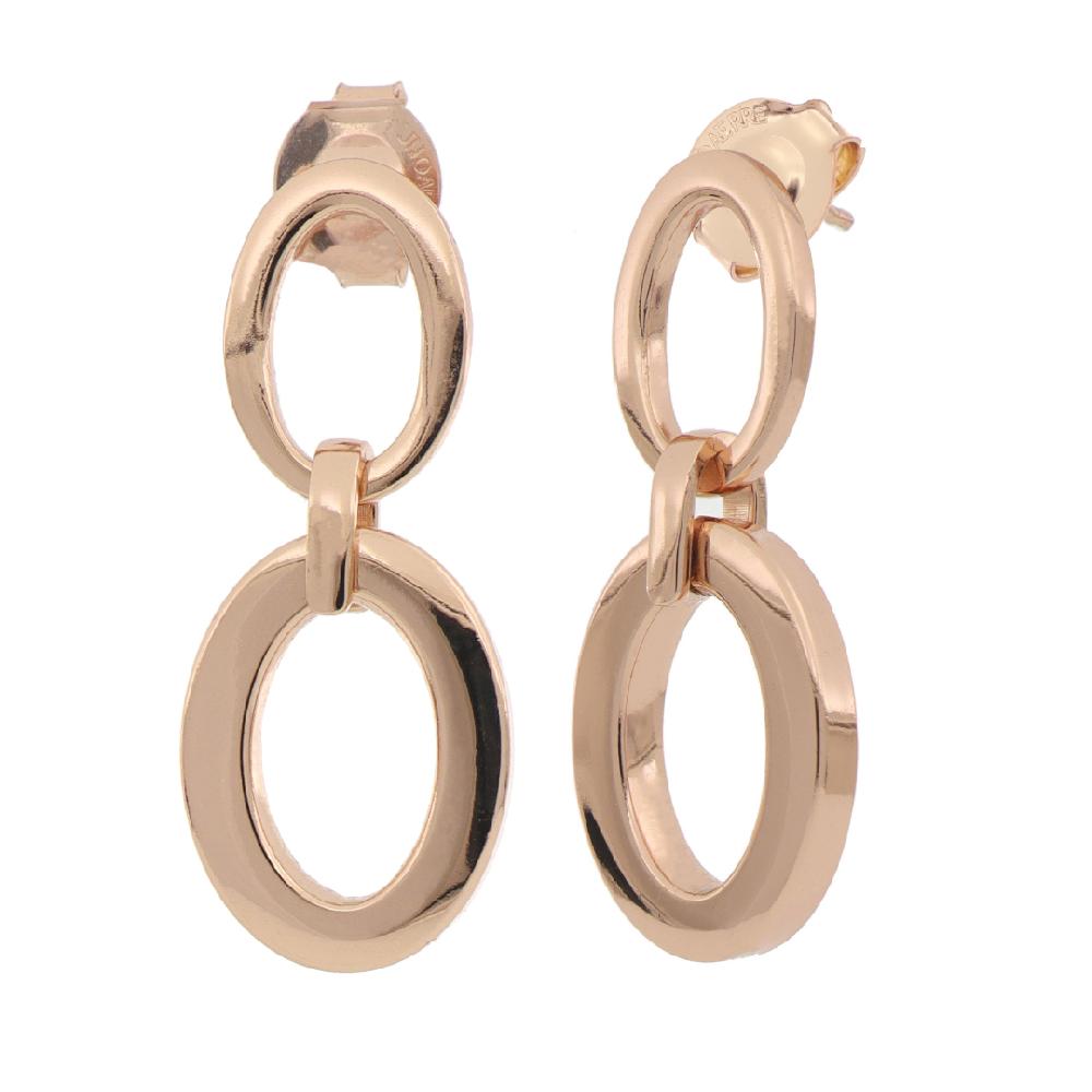 Unoaerre Orecchini in bronzo dorato rosa 512187 | UNOAERRE Gioielli