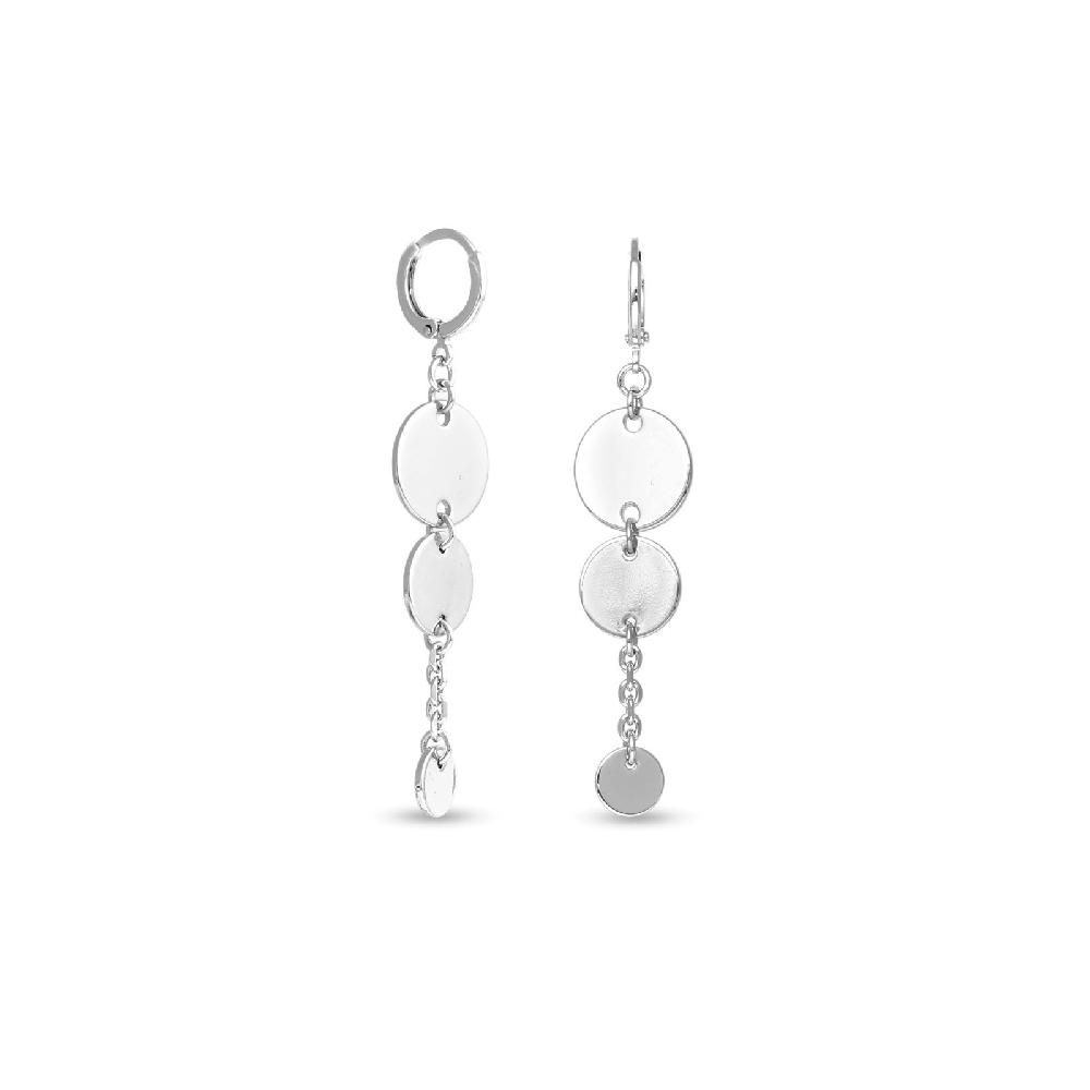 Unoaerre Orecchini lunghi argentati | UNOAERRE Gioielli