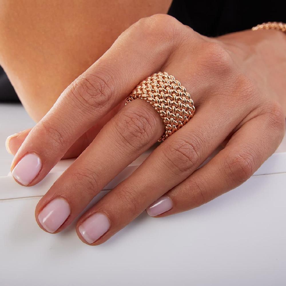 Unoaerre Anello In Argento Rosa | UNOAERRE Gioielli