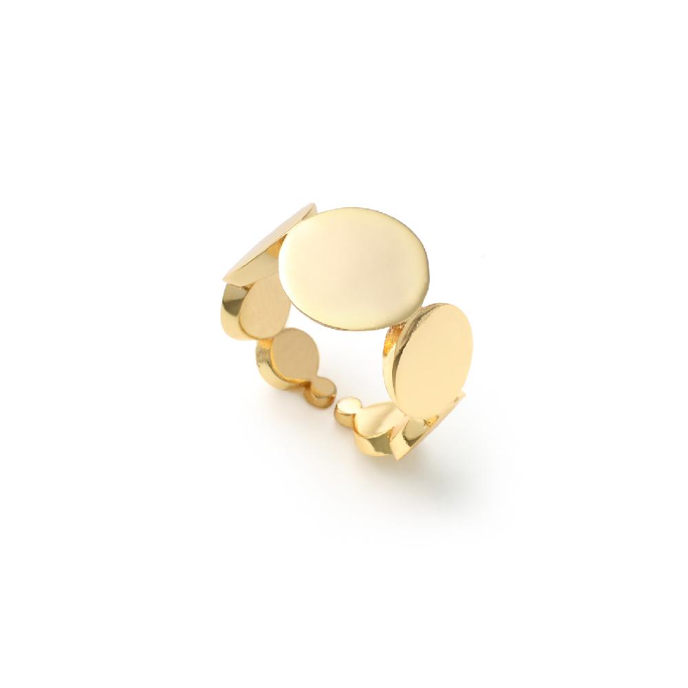 Unoaerre Anello in bronzo dorato | UNOAERRE Gioielli