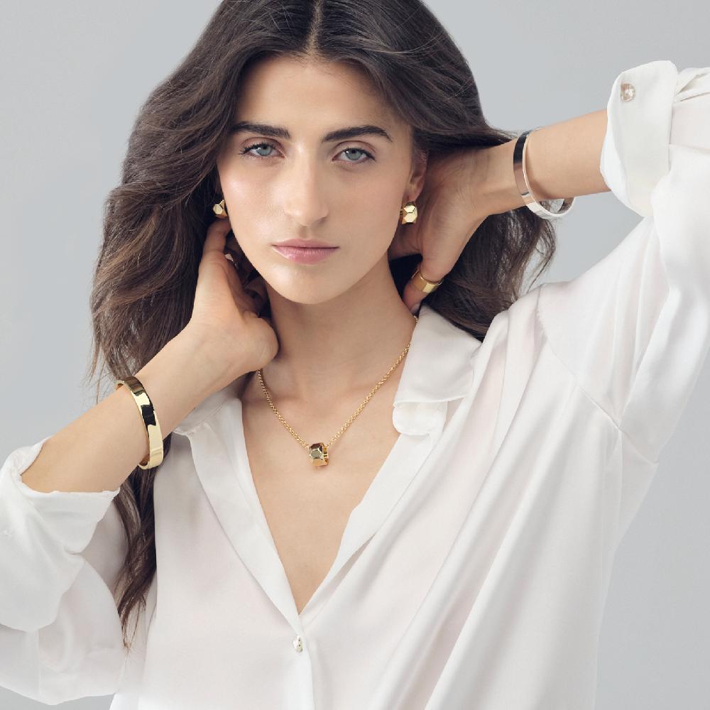 Unoaerre Bracciale Bangle Dorato | UNOAERRE Gioielli