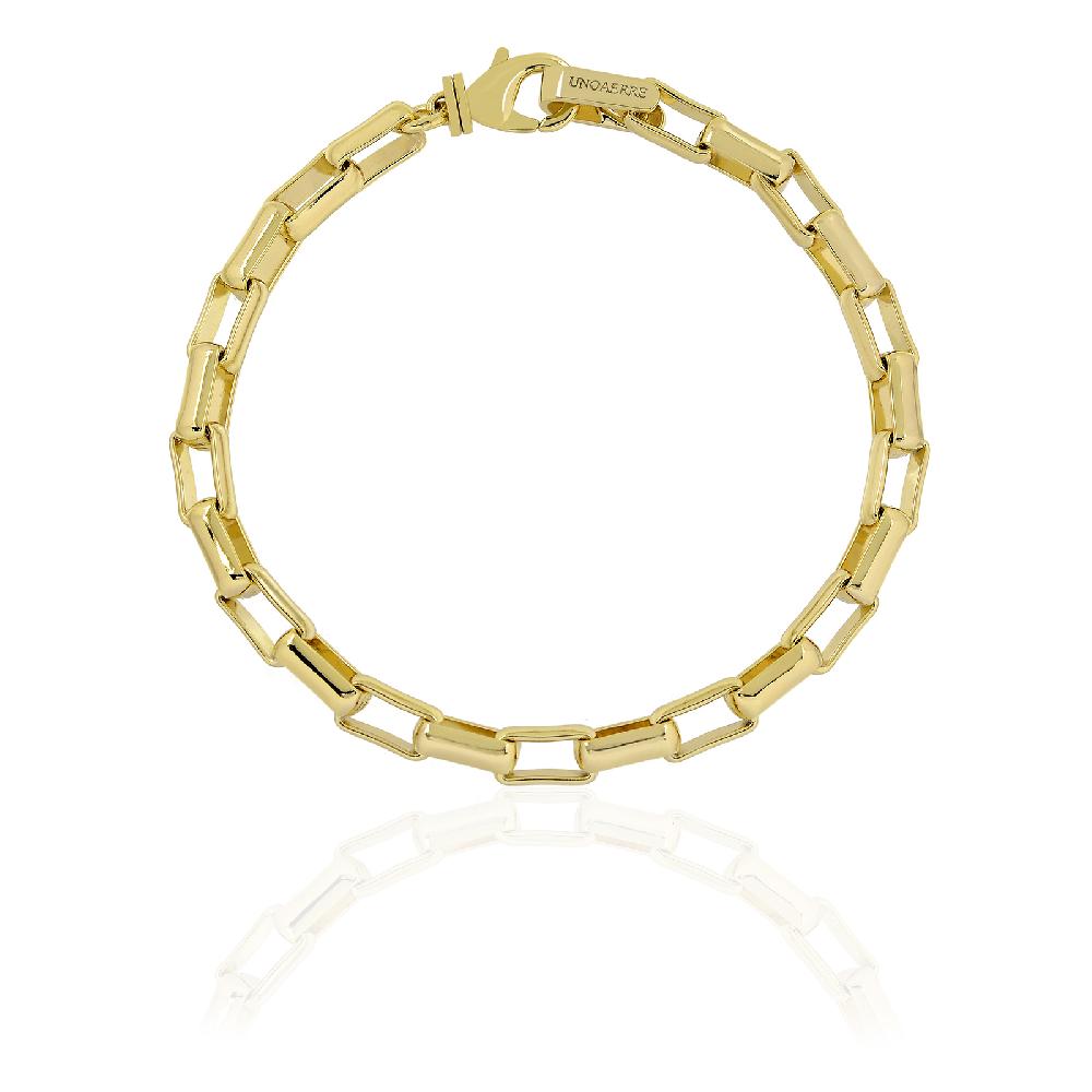 Unoaerre Bracciale dorato uomo | UNOAERRE Gioielli