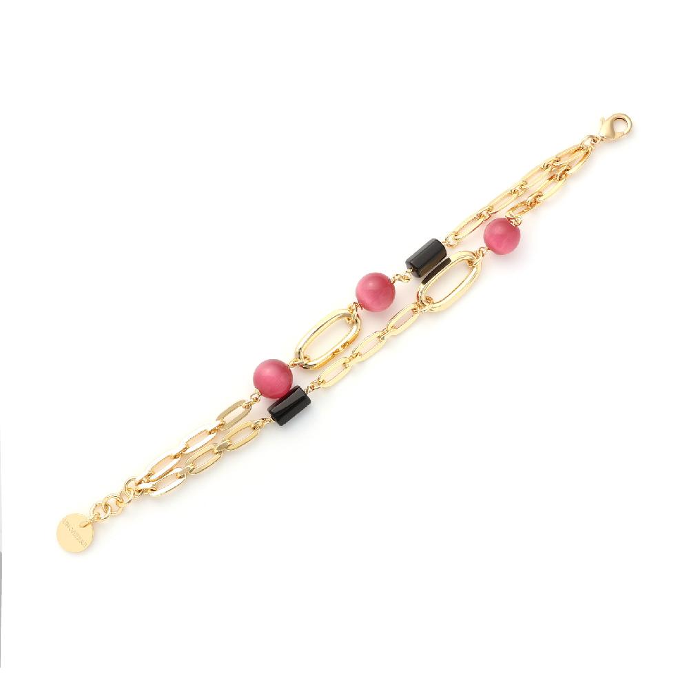 Unoaerre Bracciale Pietre Rosa | UNOAERRE Gioielli