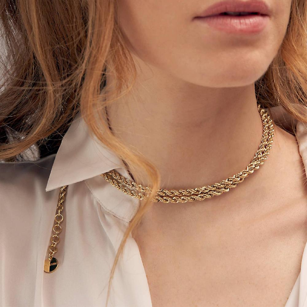 Unoaerre Collana Catena Corda | UNOAERRE Gioielli