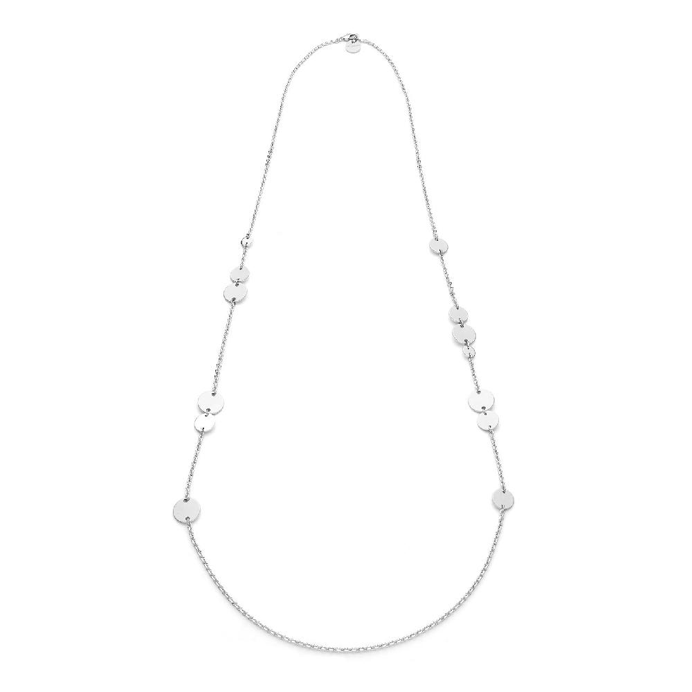 Unoaerre Collana lunga argentata | UNOAERRE Gioielli