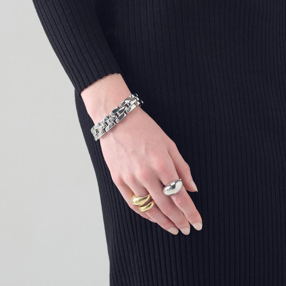 Unoaerre Maxi Anello In Argento | UNOAERRE Gioielli