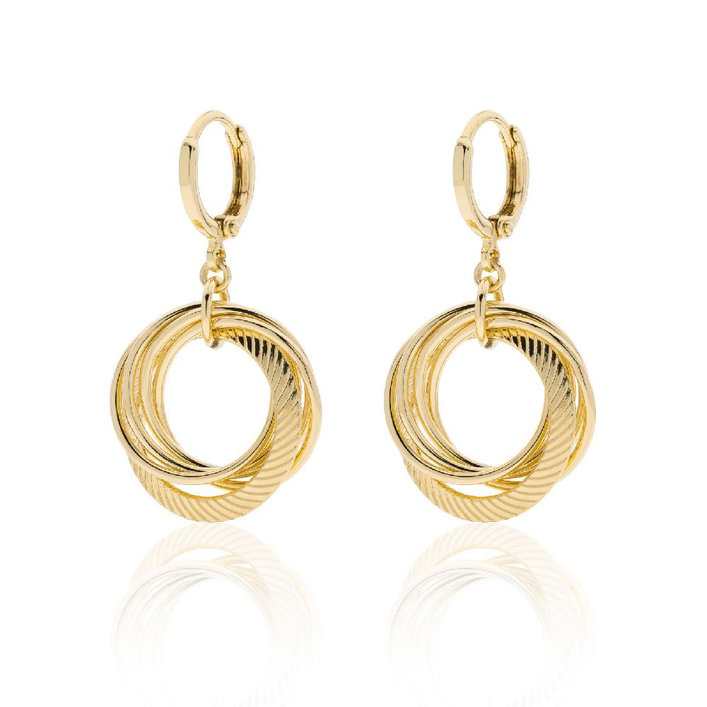 Unoaerre Orecchini cerchi dorati | UNOAERRE Gioielli
