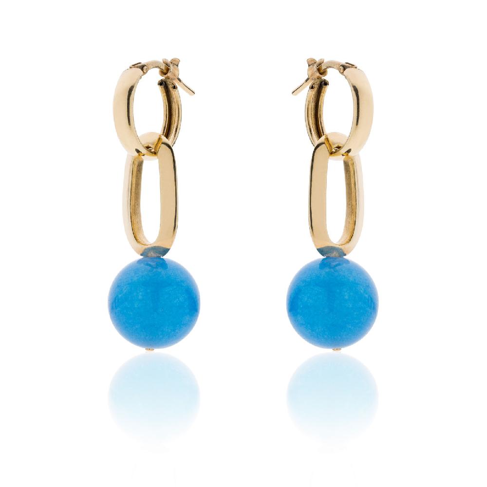 Unoaerre Orecchini con perla blu | UNOAERRE Gioielli