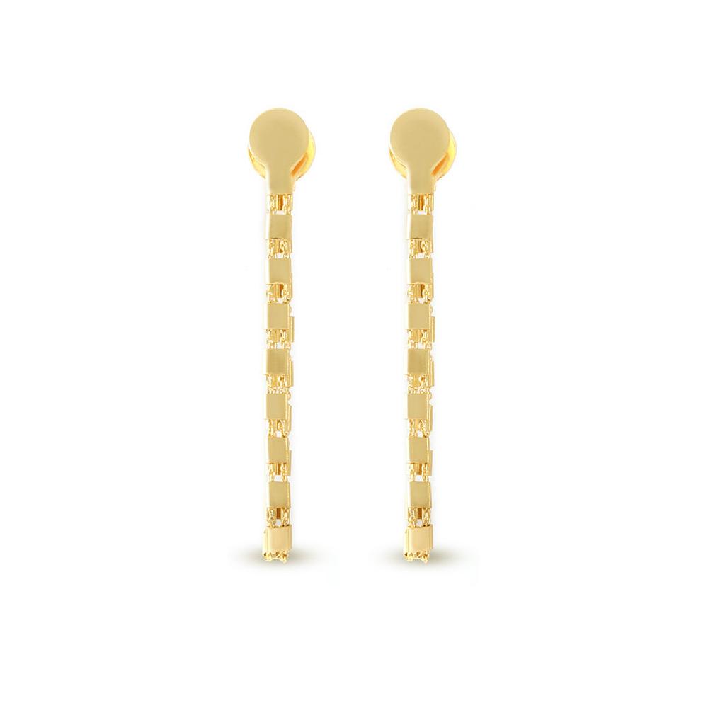 Unoaerre Orecchini Lunghi Dorati | UNOAERRE Gioielli