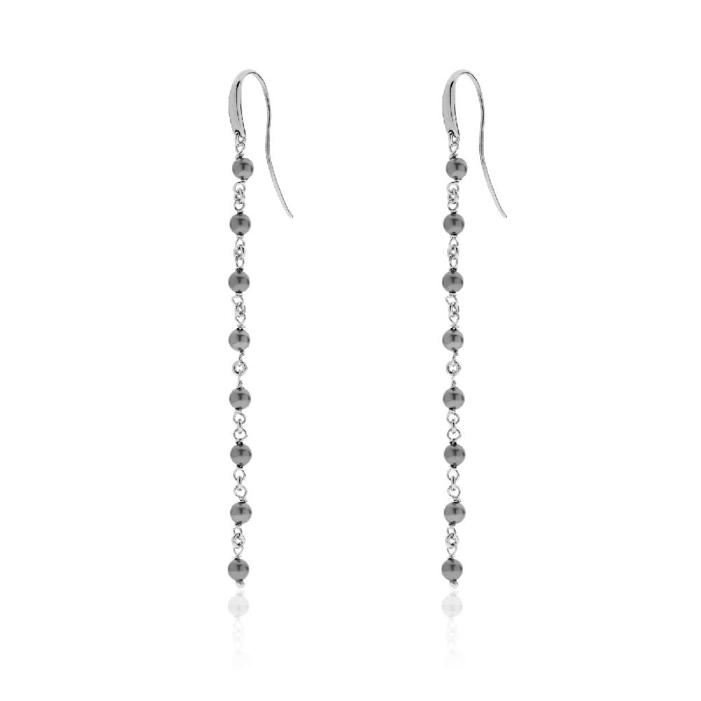 Unoaerre Unoaerre Orecchini lunghi in argento con perle | UNOAERRE Gioielli