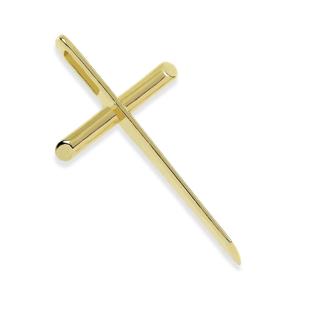 Unoaerre Pendente uomo dorato | UNOAERRE Gioielli