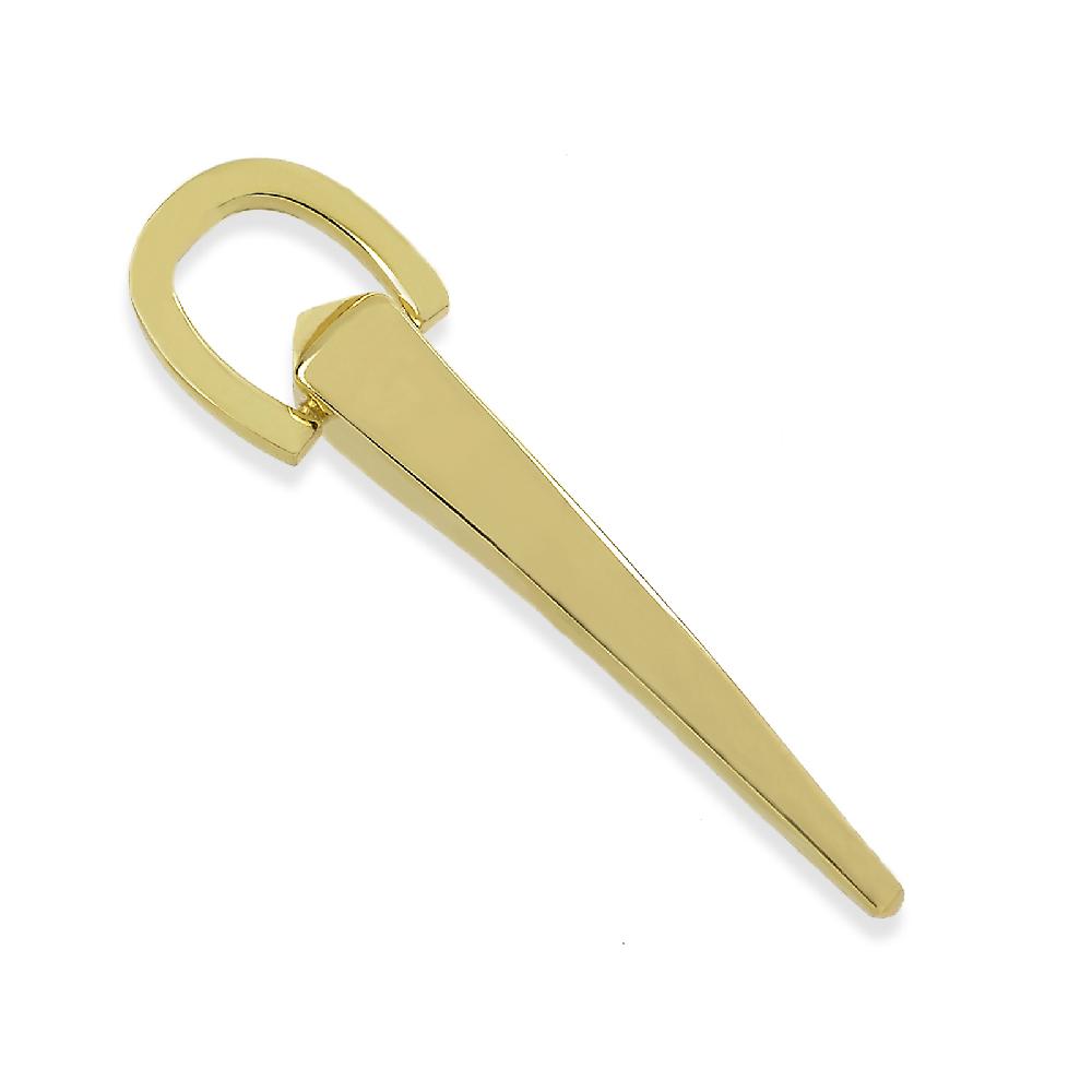 Unoaerre Pendente uomo dorato | UNOAERRE Gioielli