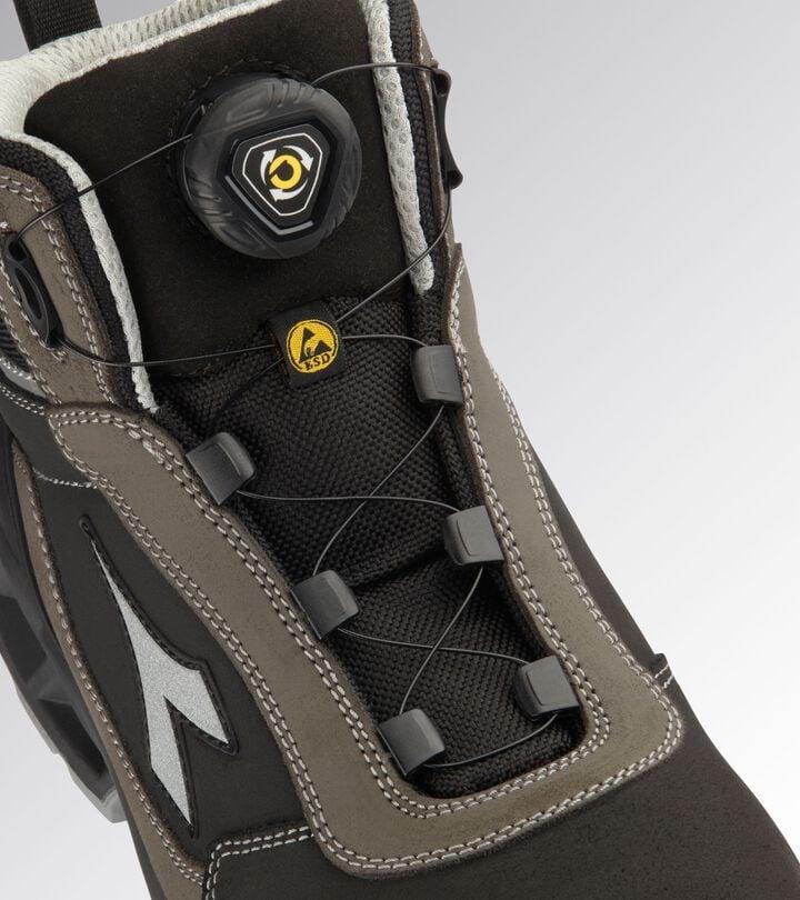 Utility Diadora SHARK ST IMP LEA Q MID S3S FO SR SC ESD Scarpa Antinfortunistica Alta