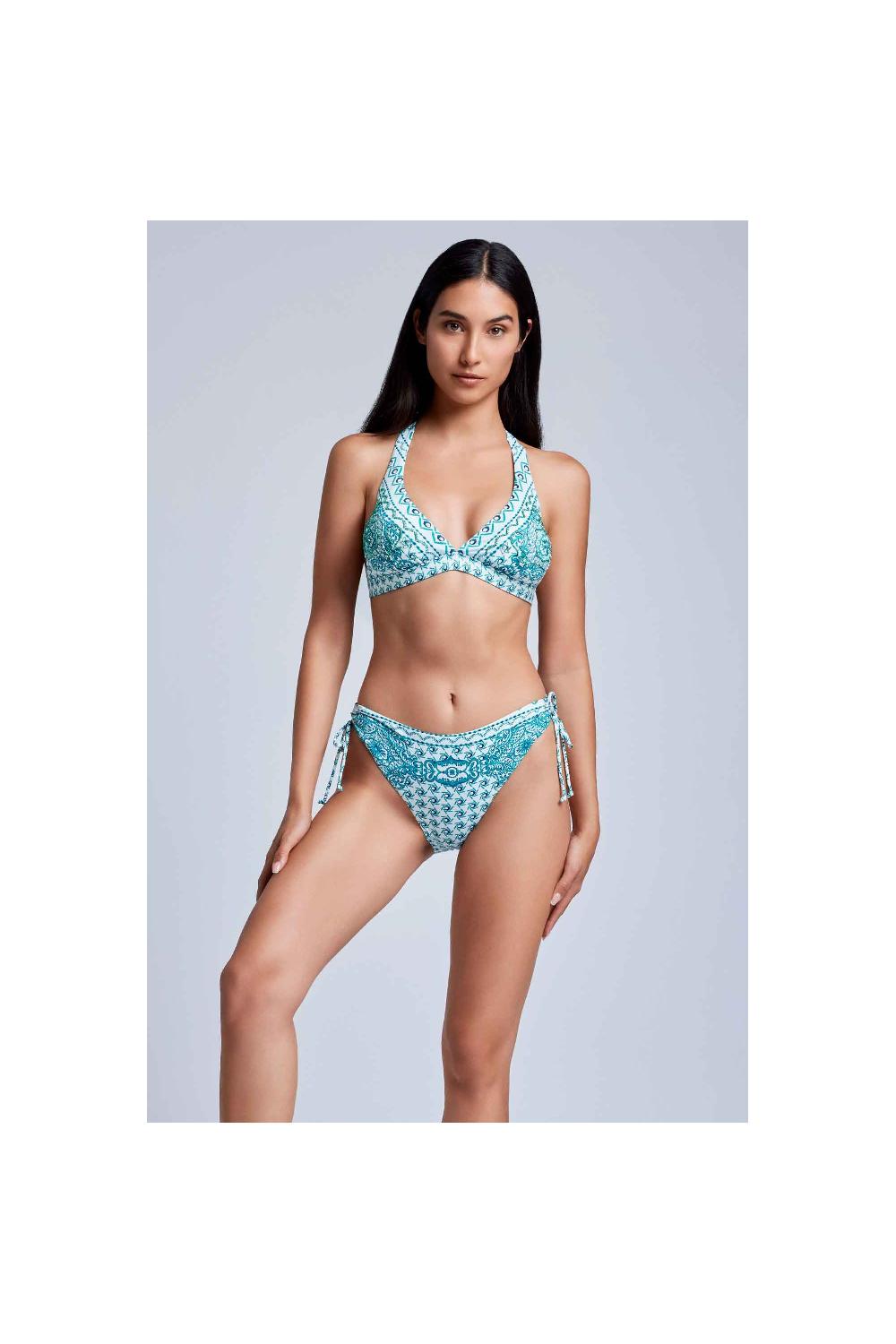 Vacanze Italiane Bikini Con Allacciatura Al Collo Fragola