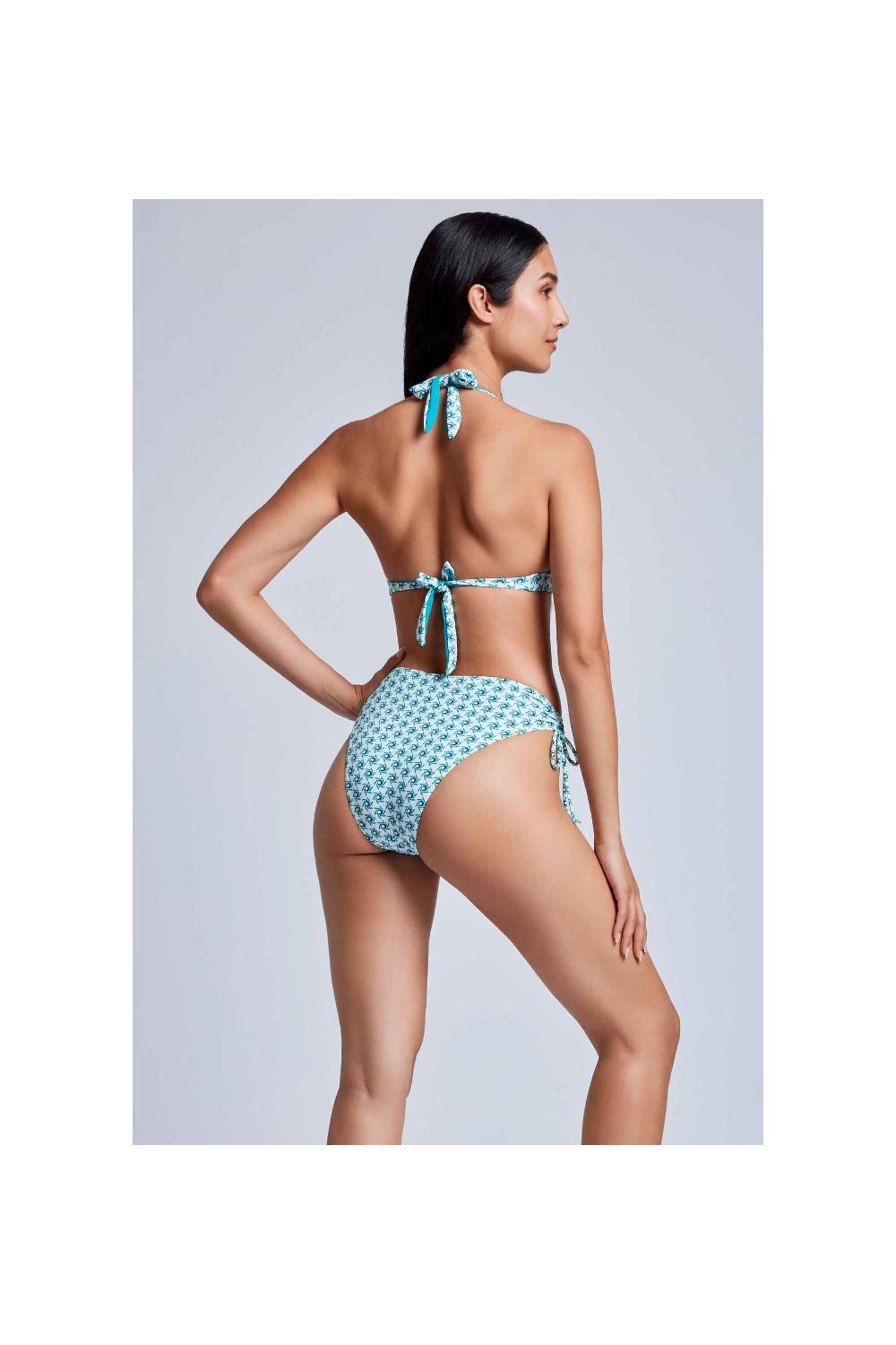 Vacanze Italiane Bikini Con Allacciatura Al Collo Fragola