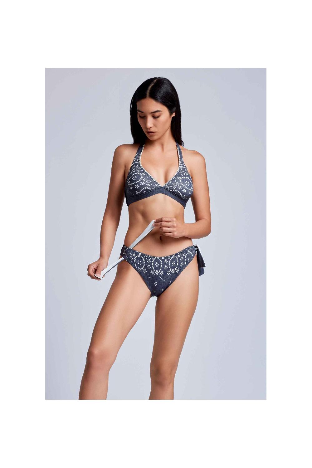 Vacanze Italiane Bikini Con Allacciatura Al Collo Fragola