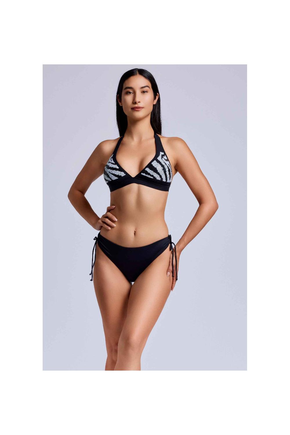 Vacanze Italiane Bikini Con Allacciatura Al Collo Fragola