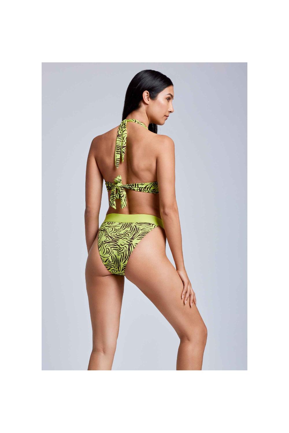 Vacanze Italiane Bikini Con Allacciatura Al Collo Nocciola