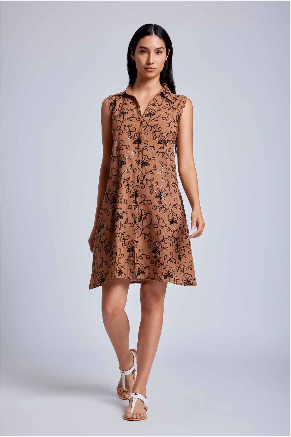 Vacanze Italiane Abito Camicia Smanicato Lola