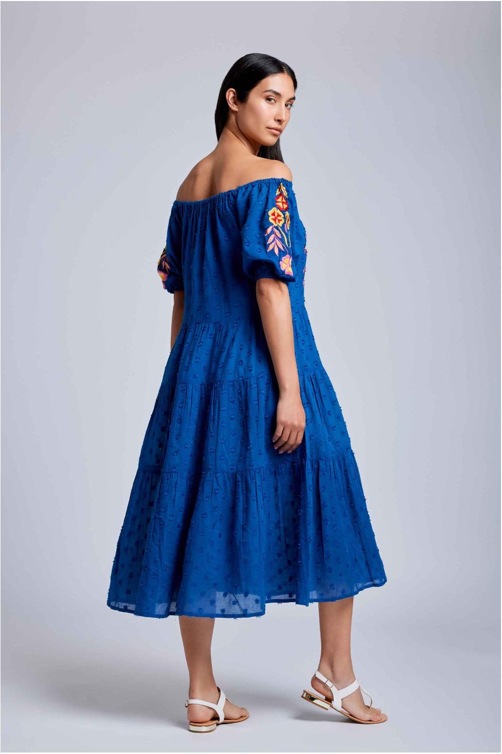 Vacanze Italiane Abito Con Maniche A Sbuffo Paige