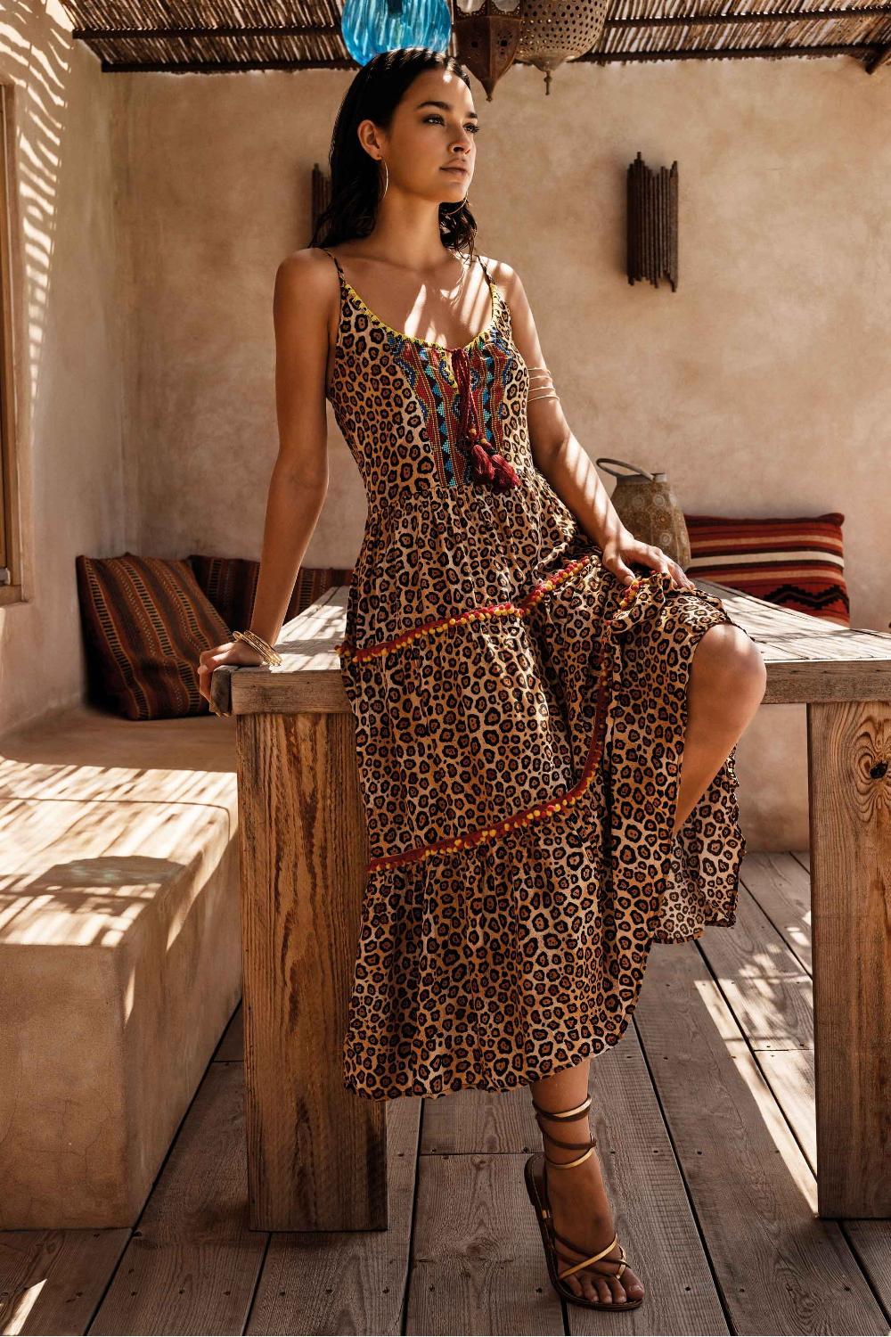 Vacanze Italiane Abito con spalline Carrie