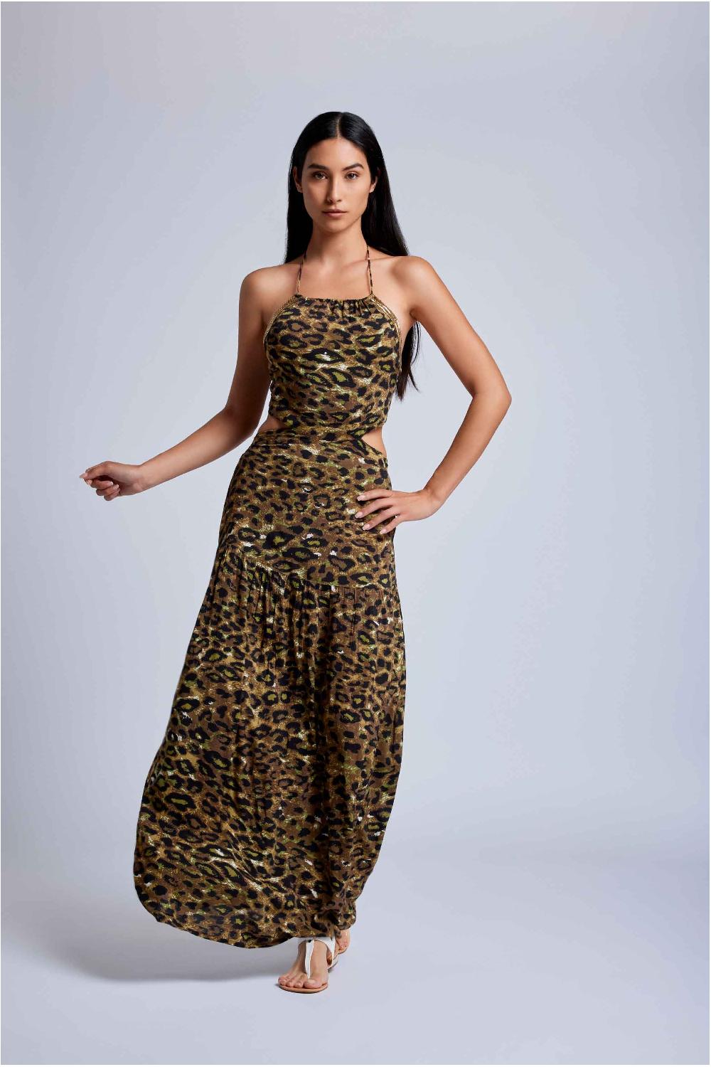 Vacanze Italiane Abito Cut-out Cara