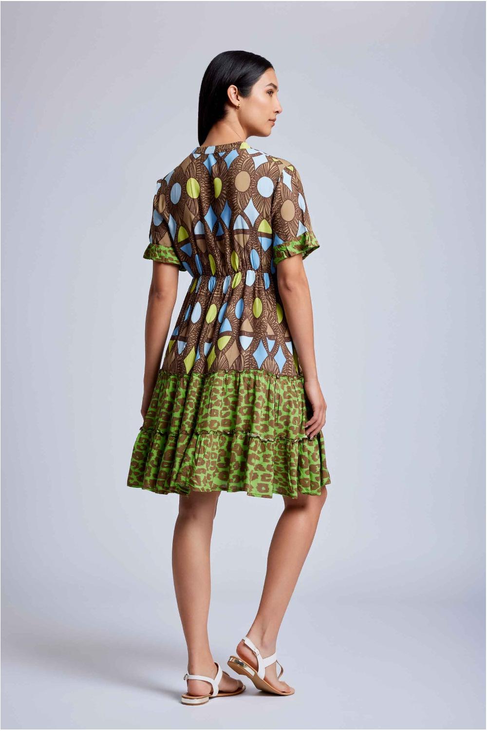 Vacanze Italiane Abito Elena Con Maniche A 3/4