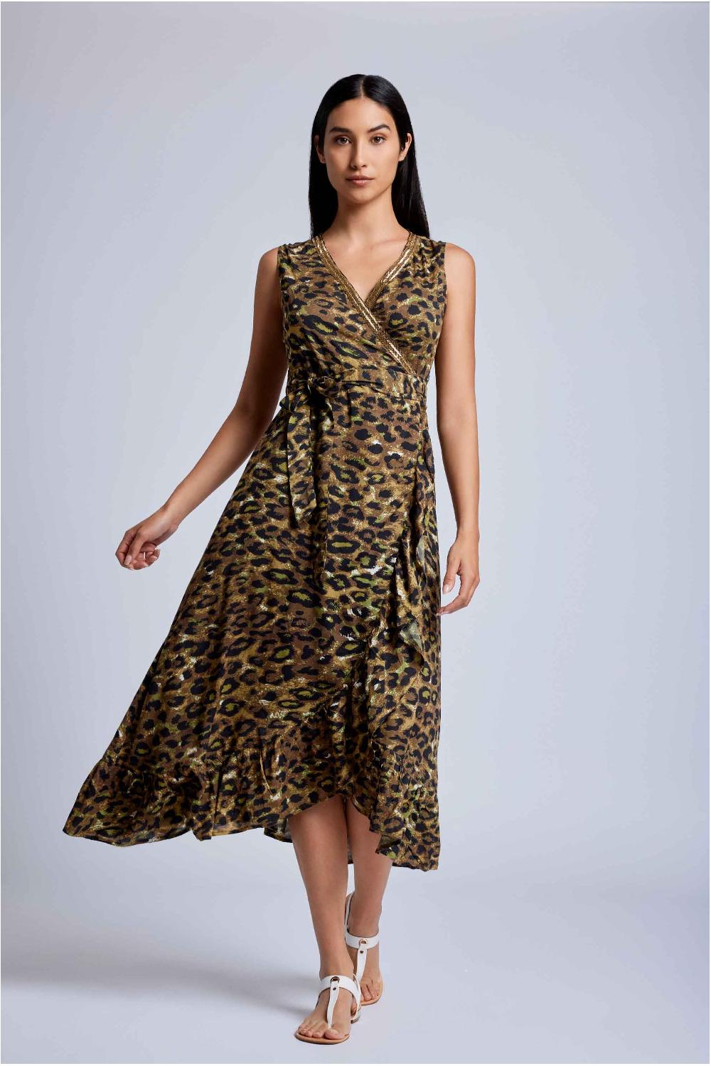 Vacanze Italiane Abito Lungo A Portafoglio Ella