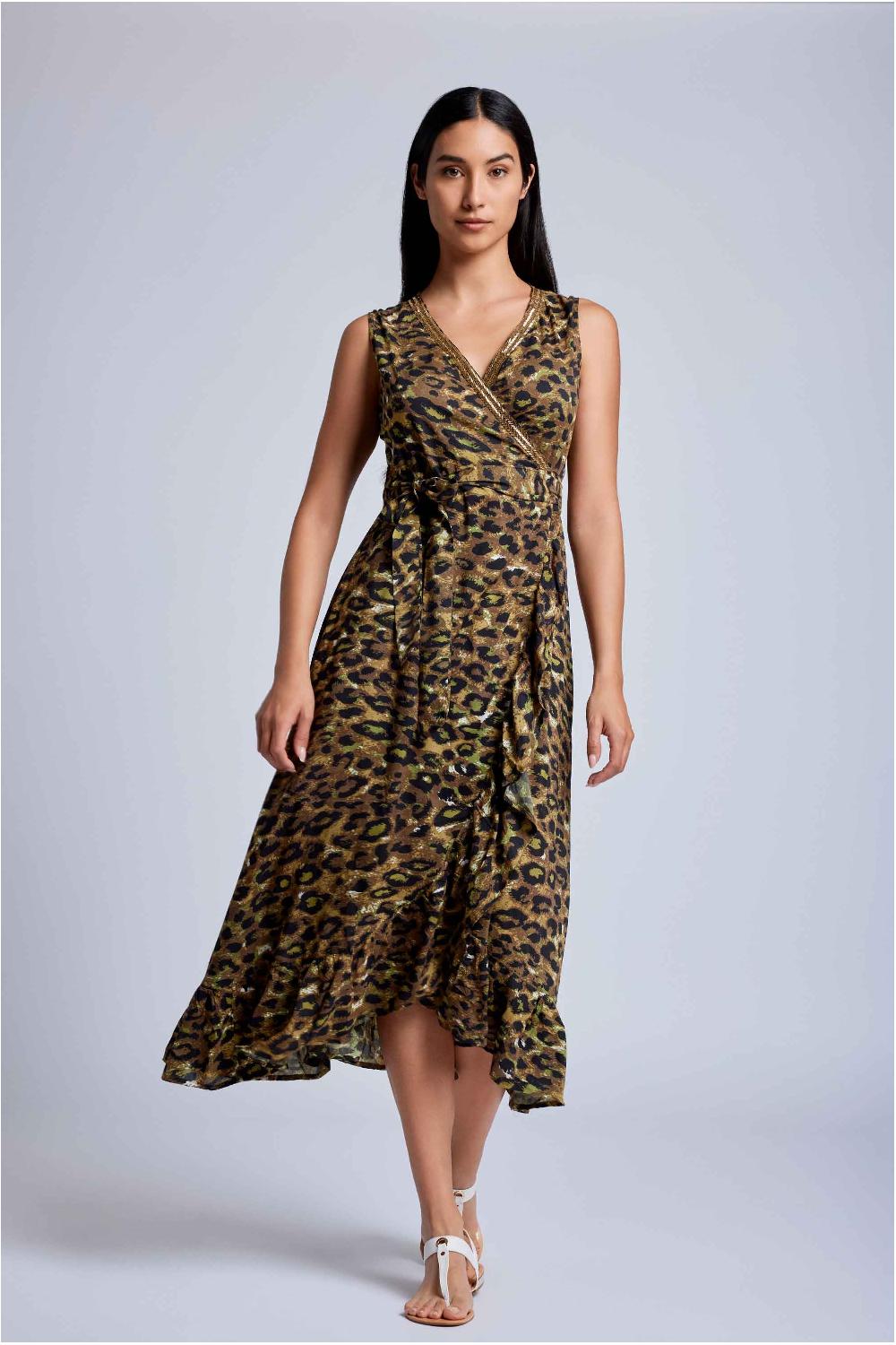 Vacanze Italiane Abito Lungo A Portafoglio Ella