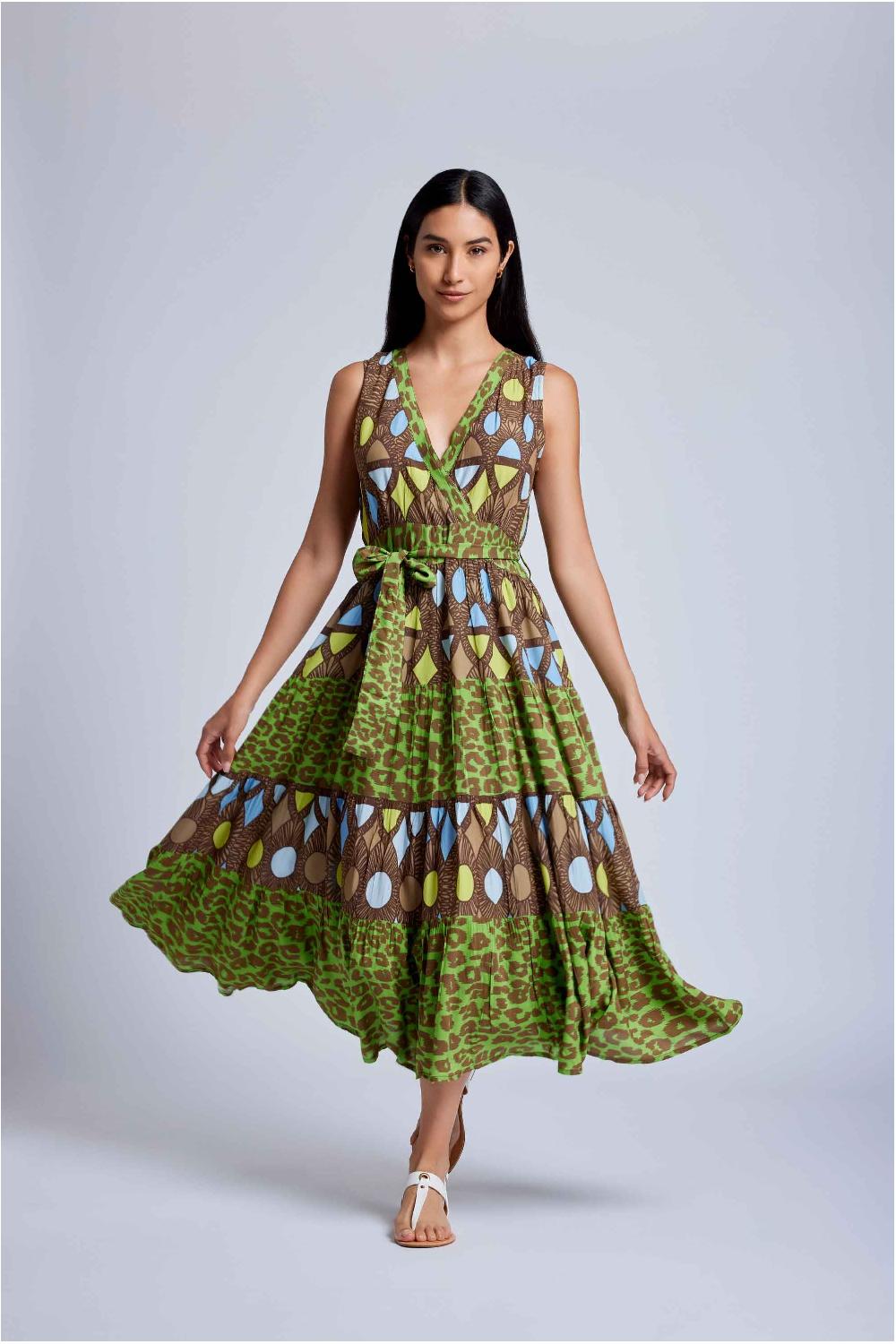 Vacanze Italiane Abito Midi Ines