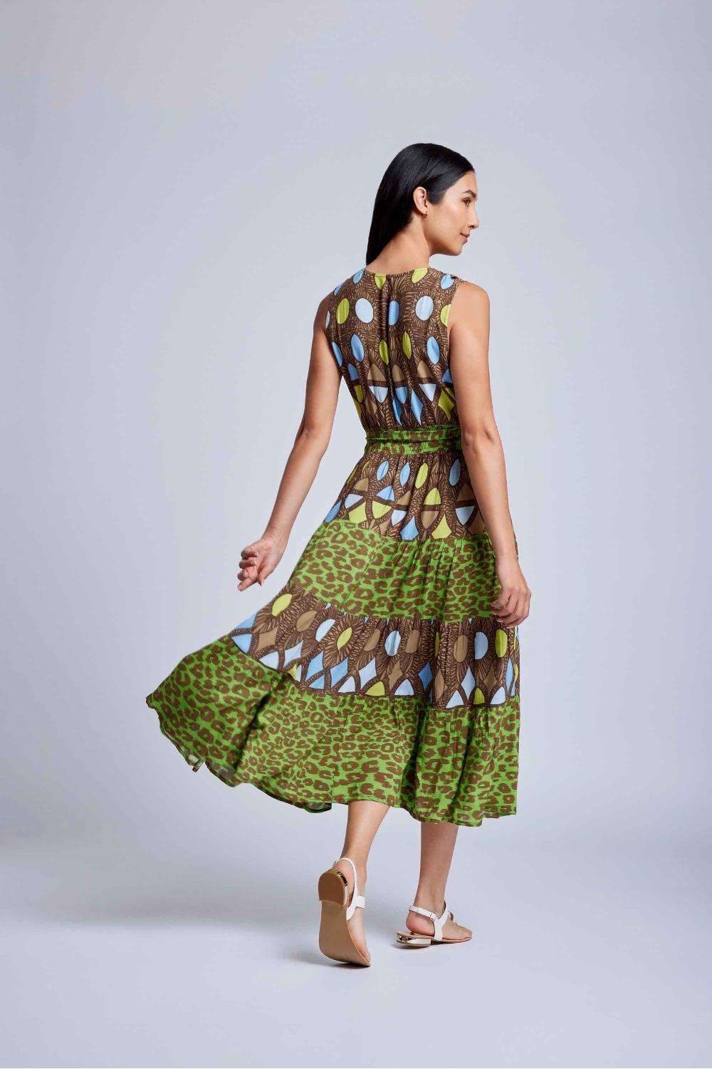 Vacanze Italiane Abito Midi Ines