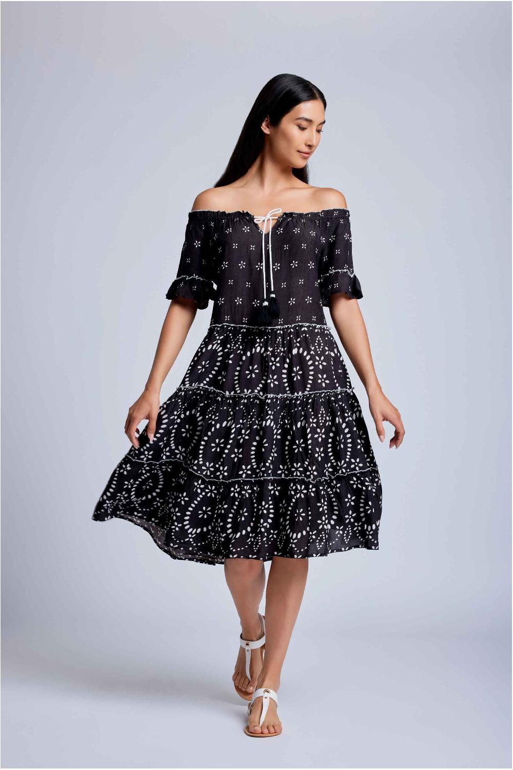 Vacanze Italiane Agata 3/4 Sleeves Dress