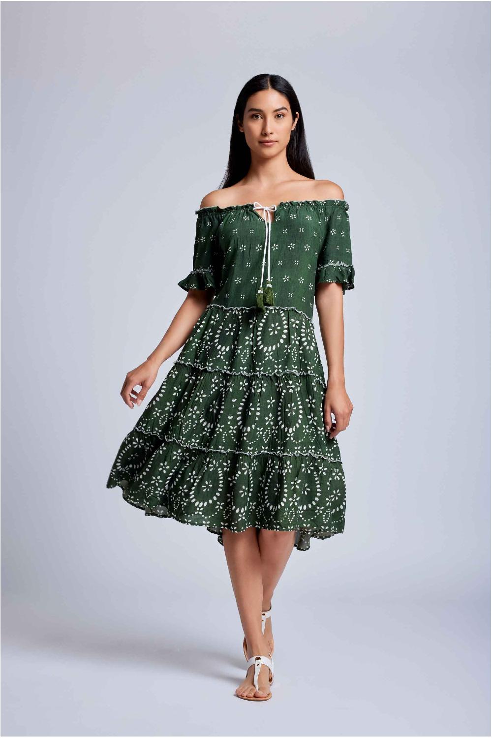 Vacanze Italiane Agata 3/4 Sleeves Dress