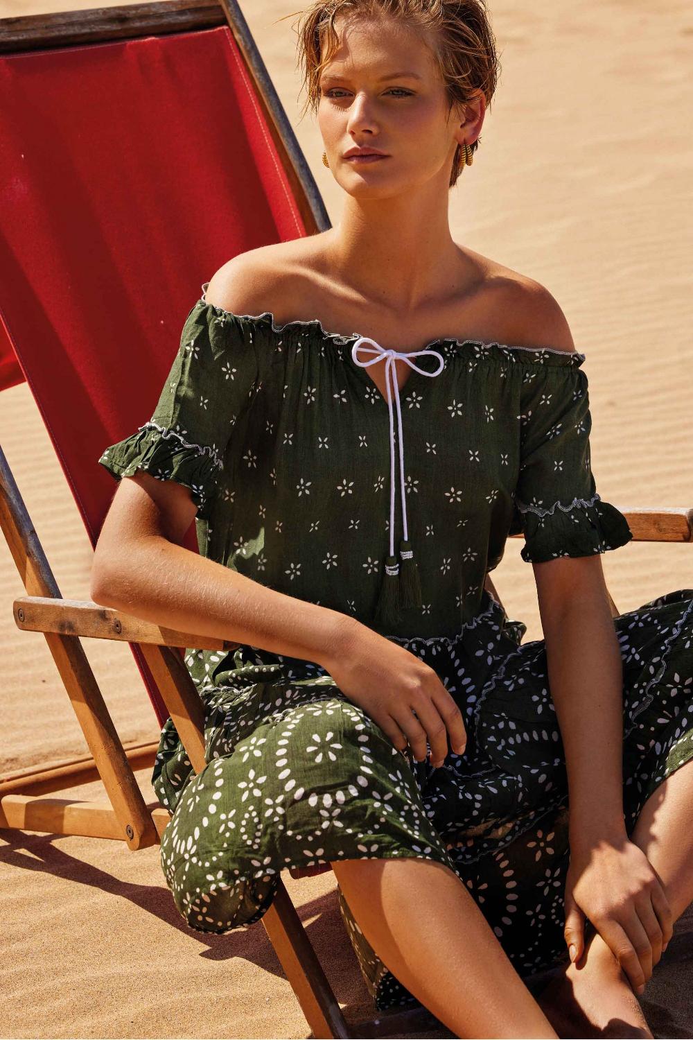 Vacanze Italiane Agata 3/4 Sleeves Dress