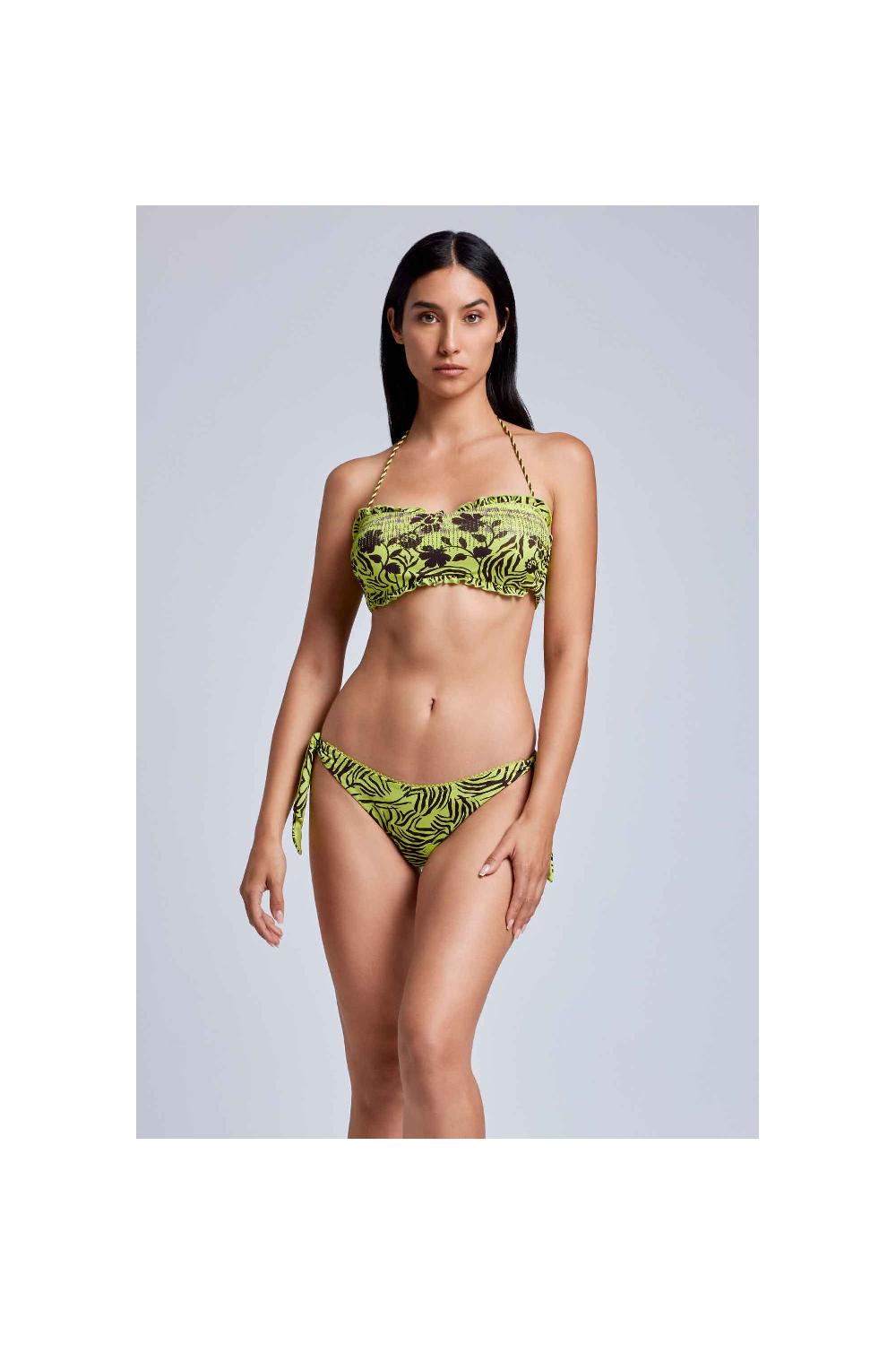 Vacanze Italiane Bikini A Fascia Avocado