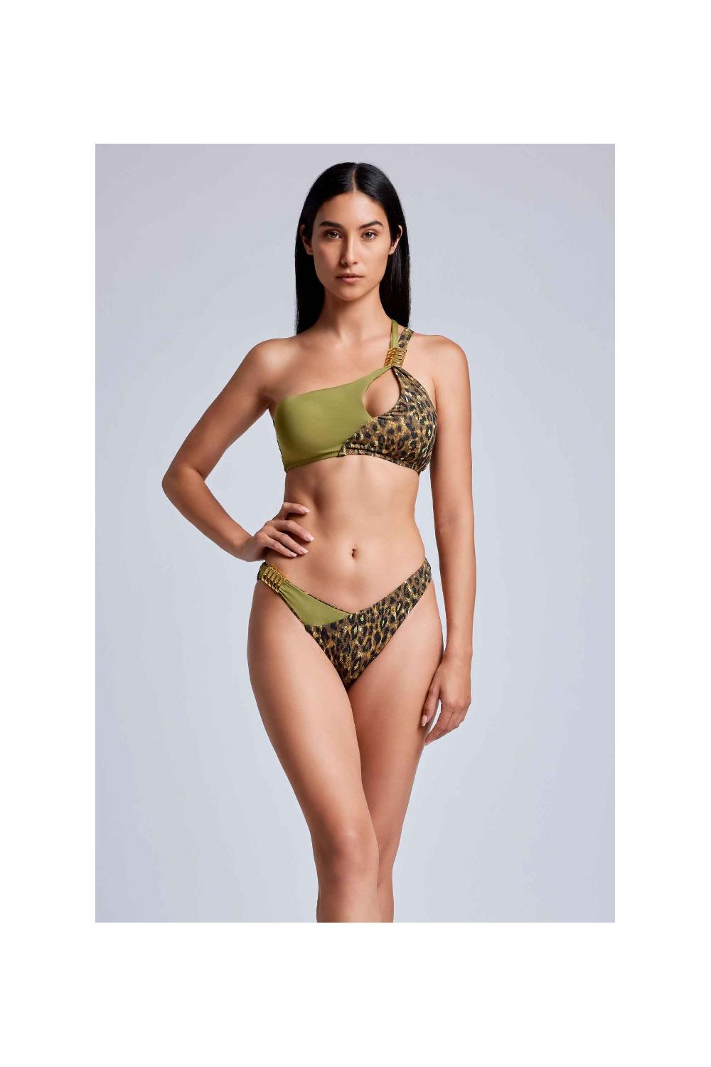 Vacanze Italiane Bikini Monospalla Pomelo